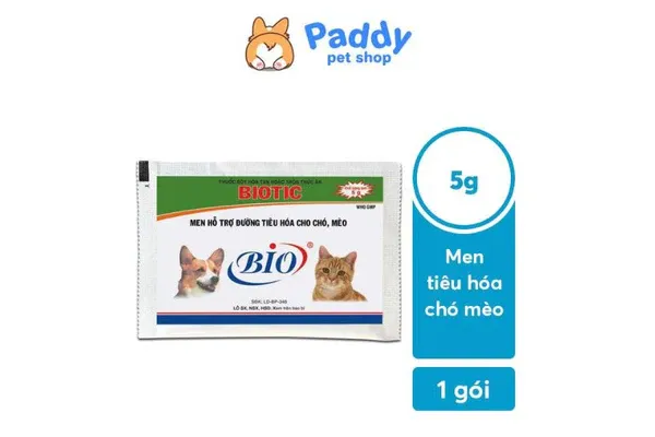 Men Tiêu Hóa Cho Chó Mèo Biotic
