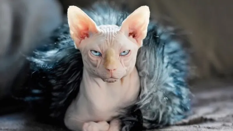 Mèo Sphynx không lông
