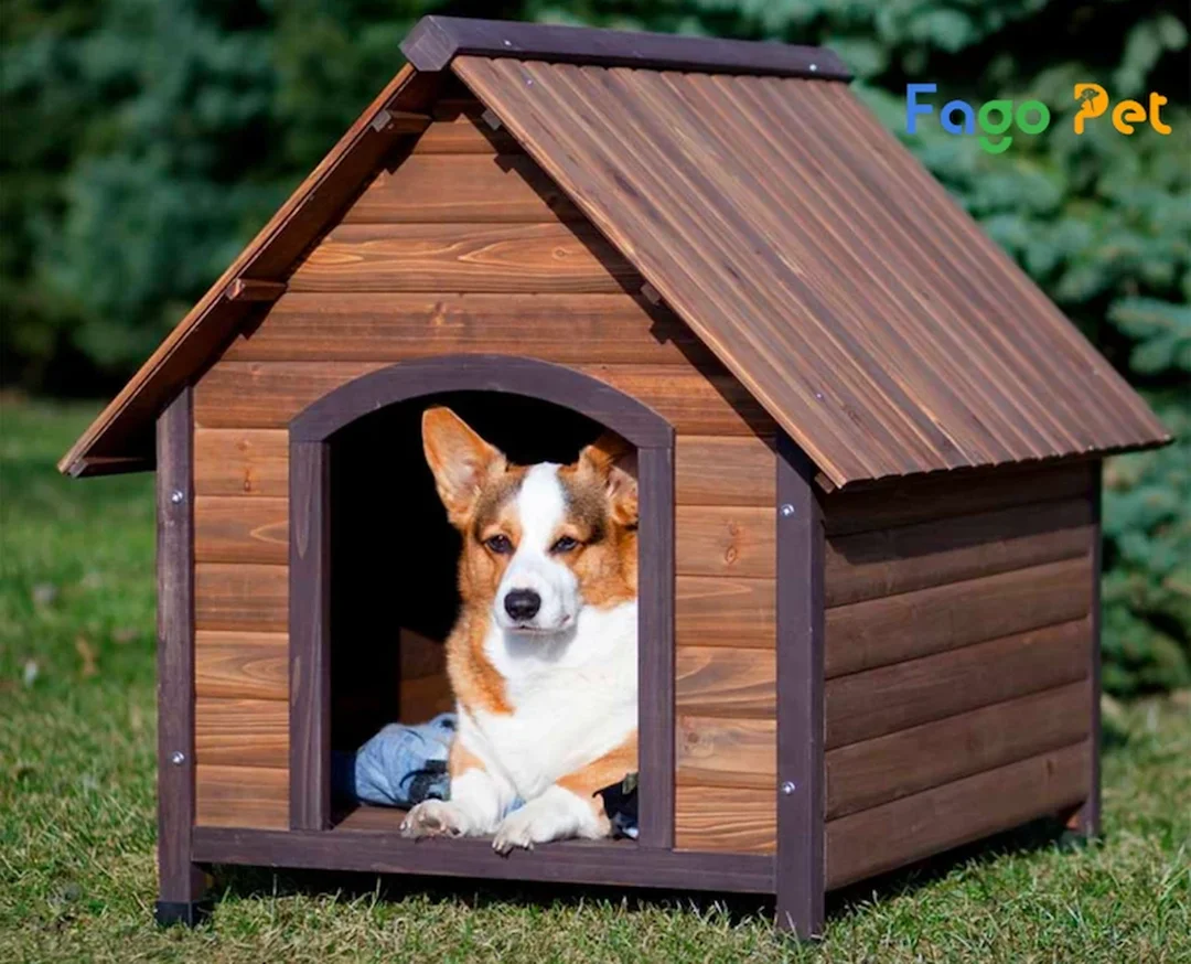 chuồng chó corgi sắt tĩnh điện có khóa an toàn