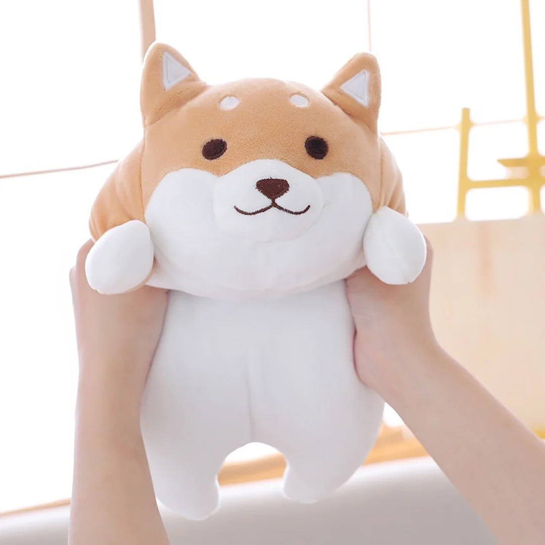 gấu bông chó corgi dáng tròn dễ thương