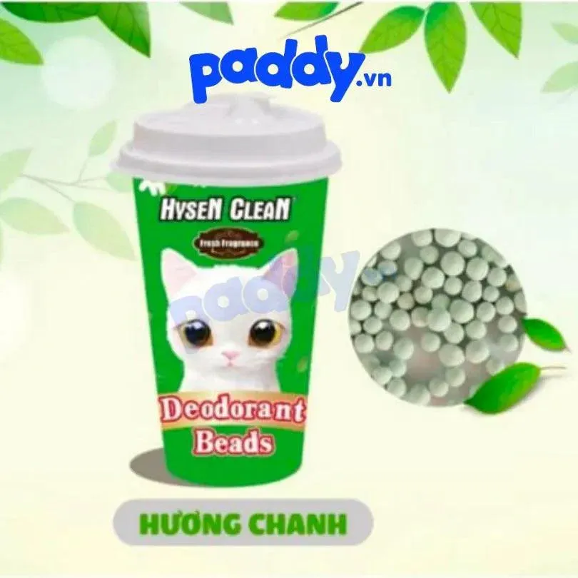 Hũ hạt khử mùi Hysen Clean đa sắc màu giúp tạo mùi hương tự nhiên cho khu vực vệ sinh