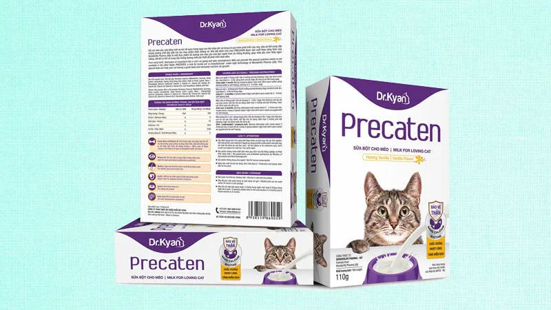 Sữa bột cho mèo Dr.Kyan Precaten