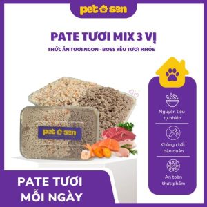Pate Mix 3 Vị Bò – Cá – Tôm
