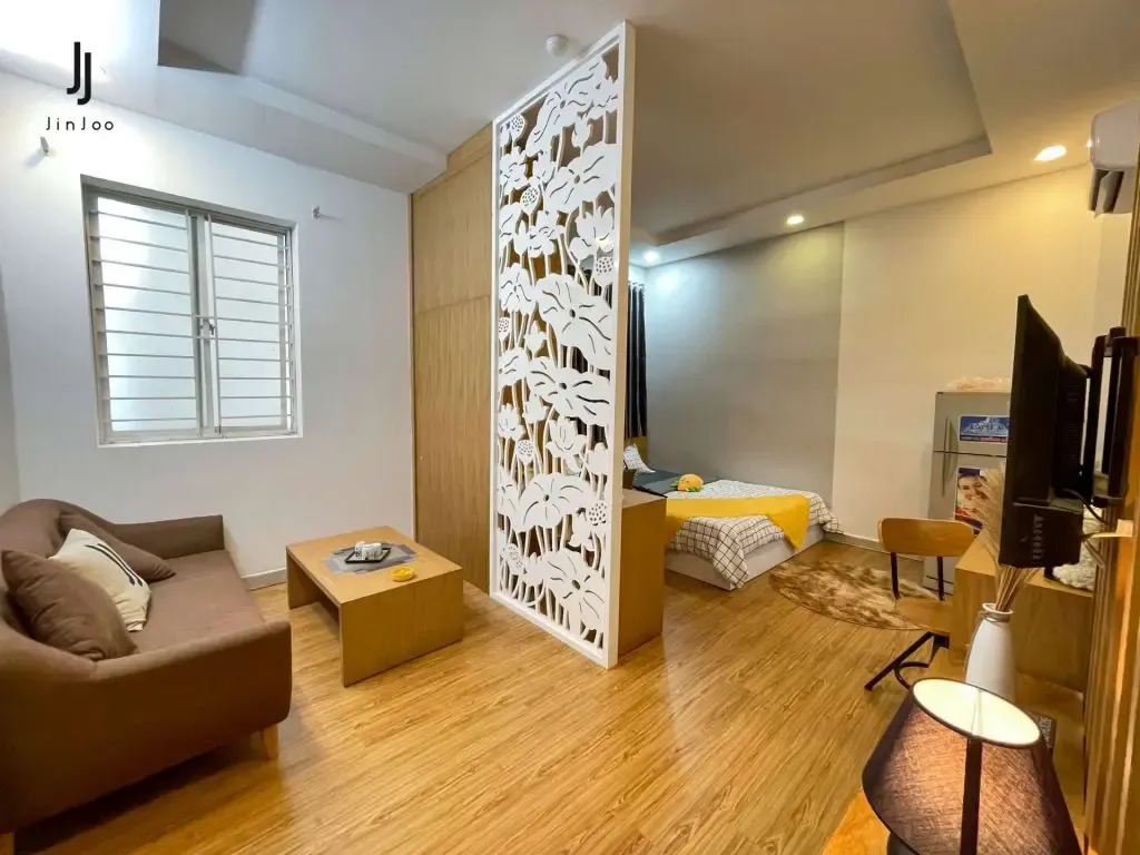 Khu vực sinh hoạt chung thân thiện với thú cưng