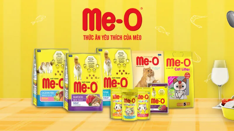 Thức ăn cho mèo Me-o