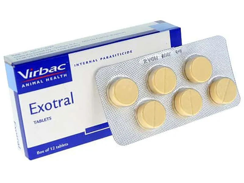 Thuốc tẩy giun Virbac Extral cho chó con