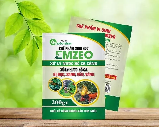 Vệ sinh bể cá bằng chế phẩm sinh học EMZEO