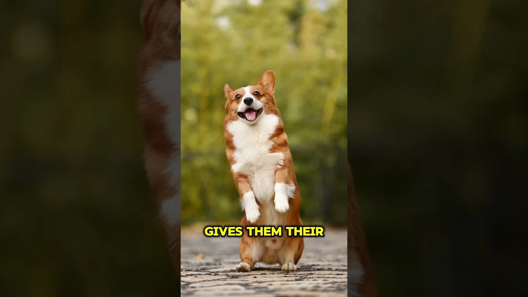 Video giải thích vì sao chó corgi cười